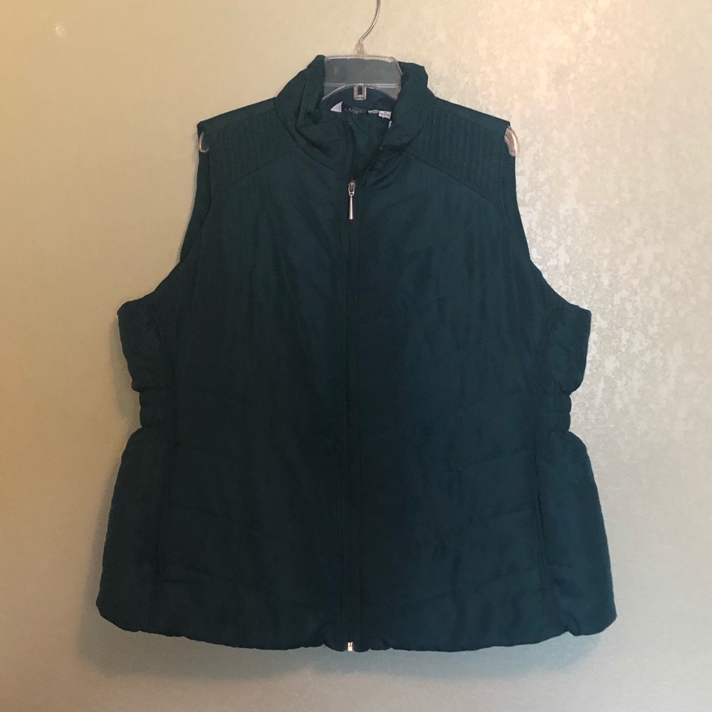 Women’s Teal Vest - 2X